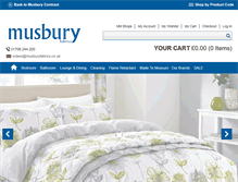 Tablet Screenshot of musburyfabrics.co.uk